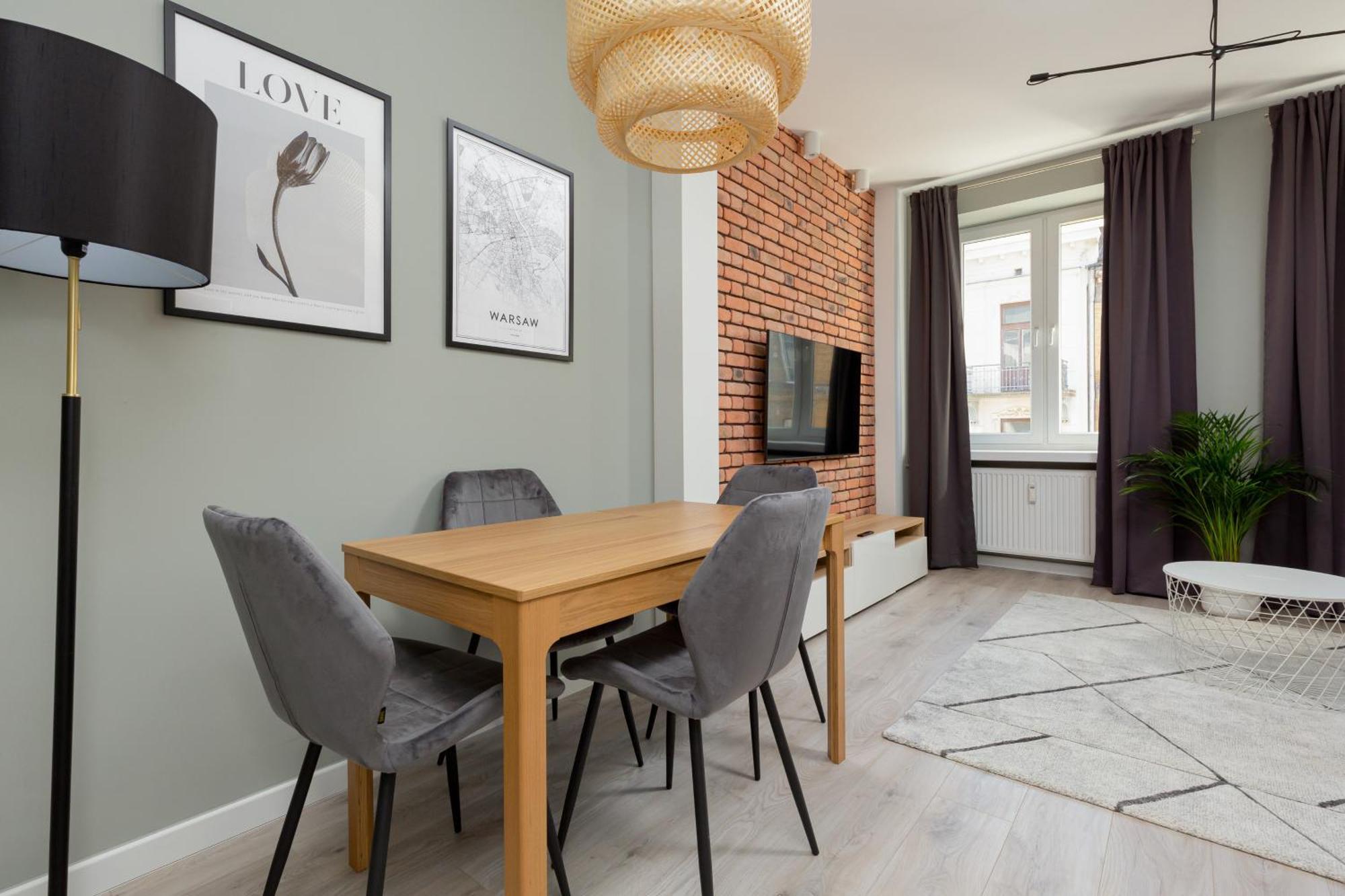 Central Apartment Emilii Plater By Noclegi Renters Warsaw Luaran gambar